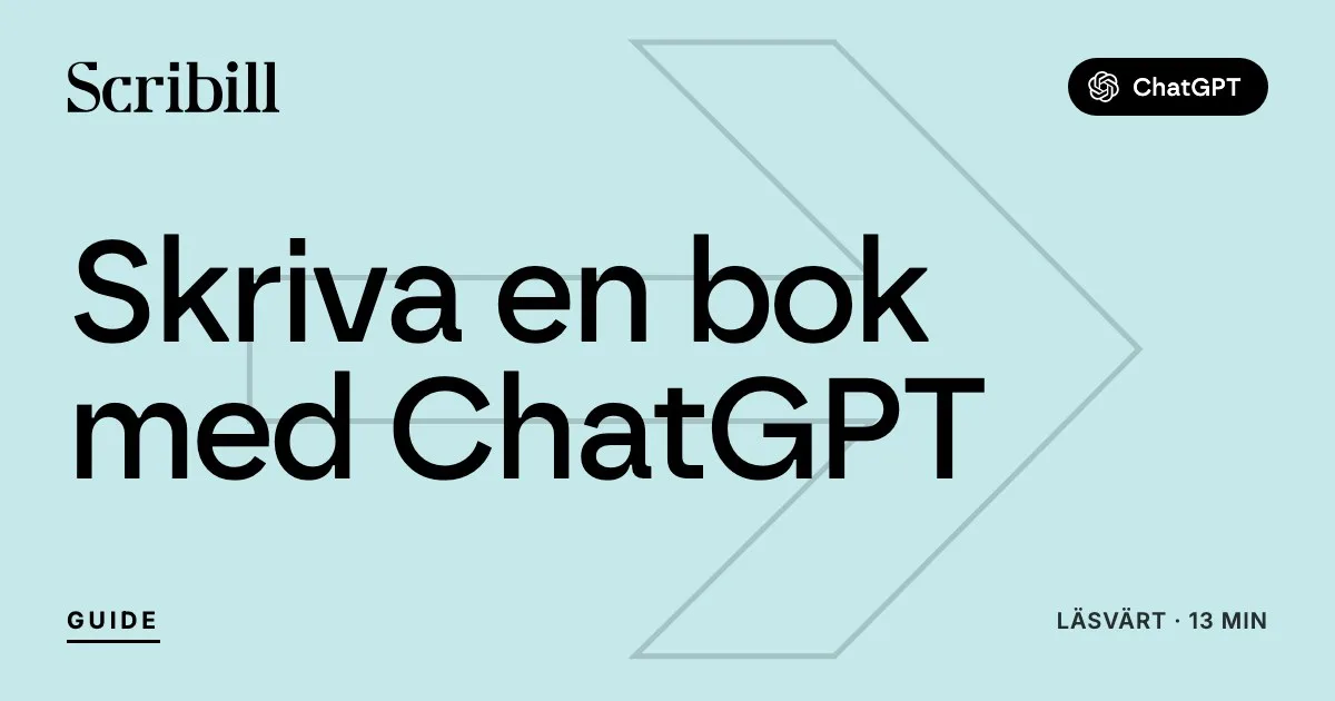 Skriva en bok med ChatGPT