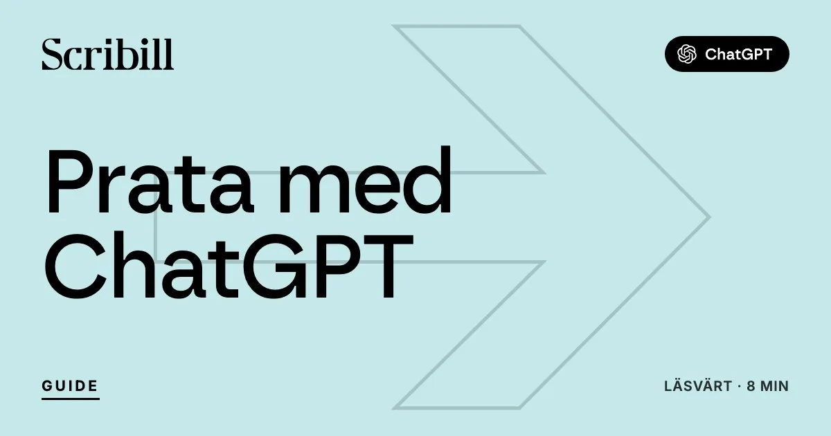 Prata med ChatGPT