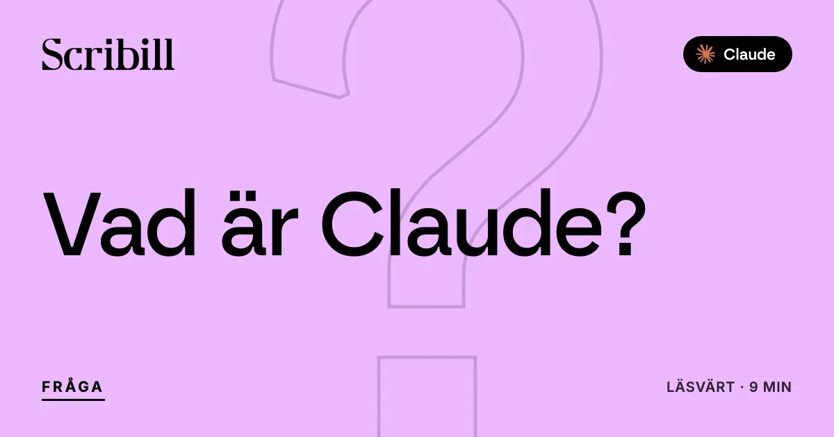 Vad är Claude?